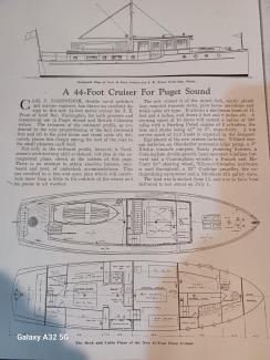 1929 44'  bridge deck cruiser, article about boat
