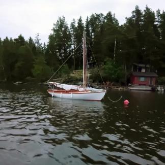 Evening in mooring