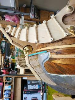 Wooden, Handcrafted 14 Feet Long RC Pirate Ship